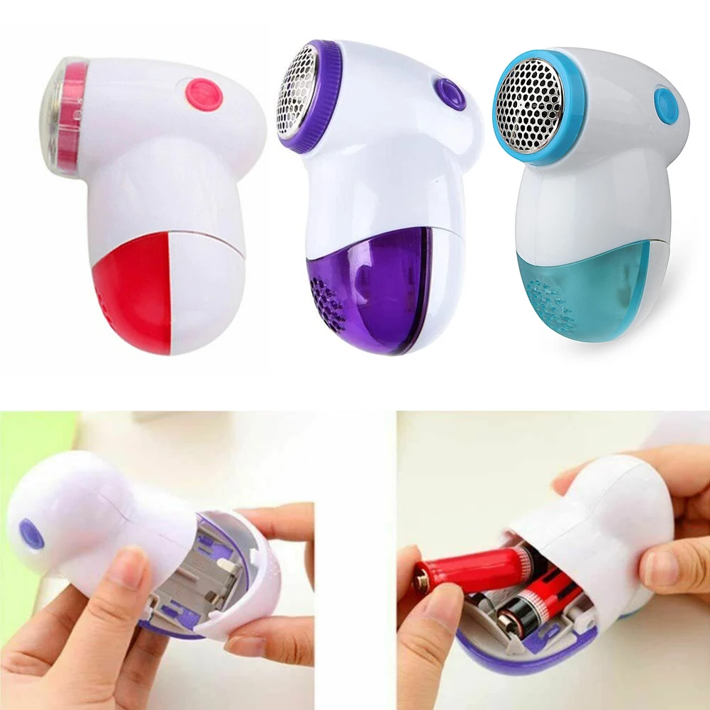 Electric Fabric Shaver Lint Remover Mini Portable Clothes Bobble Fluff Shaver Debobbler Battery Operated Trimmer Machine