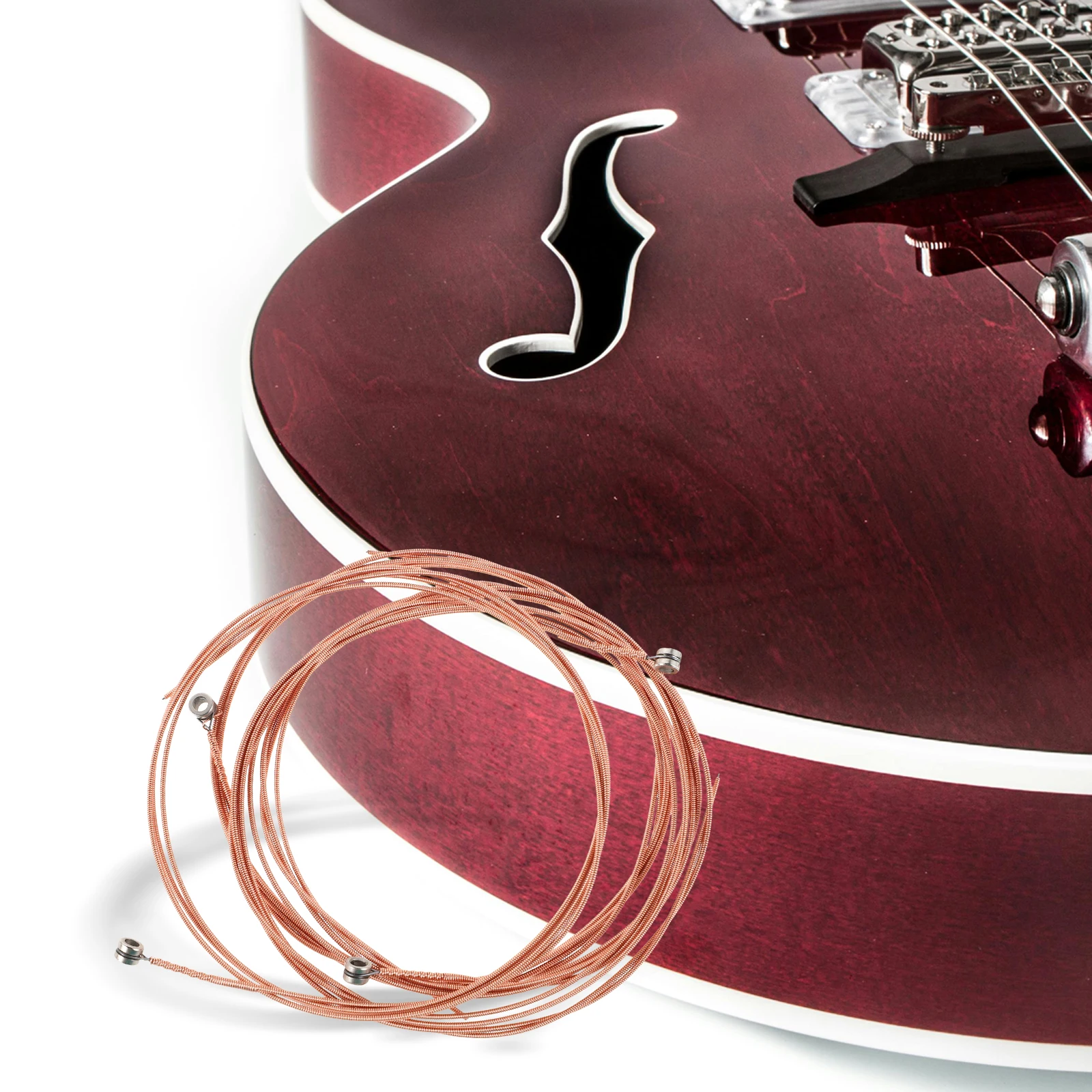 

12 Pcs Guitar String Acoustic Accessories Kit Play Instrument Replacements Parts Steel