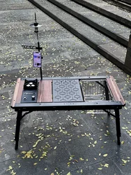 Outdoor igt 3 Unit Table Portable Aluminum Alloy IGT Folding Table Lightweight Camping Table Outdoor BBQ Picnic Dining Desk