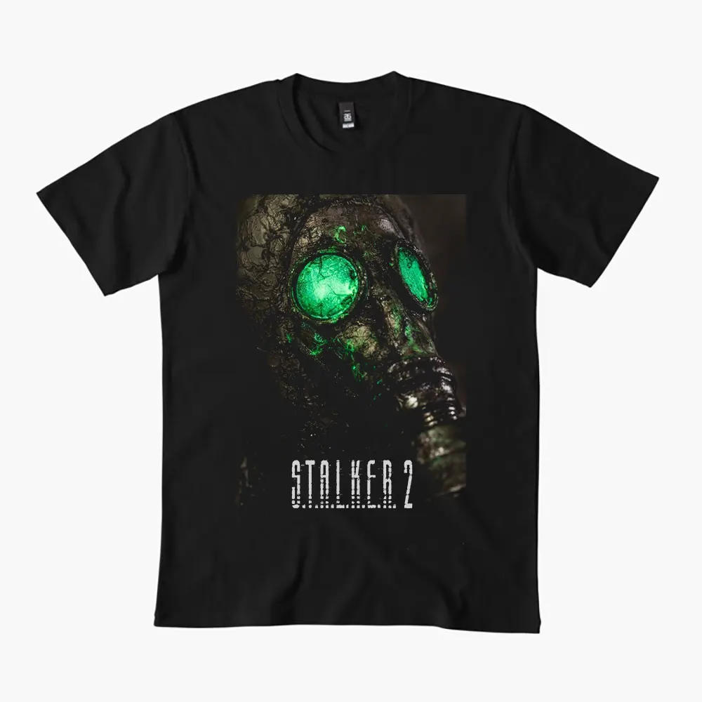 S.T.A.L.K.E.R. 2 Shadow of chernobyl 0401 Danger exclusion zone gift t shirt Video game Stalker Graphic Clothes All size Tops