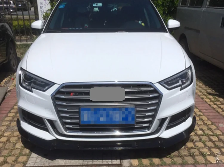 High Quality Front Grill For Audi A3 8V Facelift Gray Hood Grill AUDI S3 Mesh Grill 2017 2018 2019