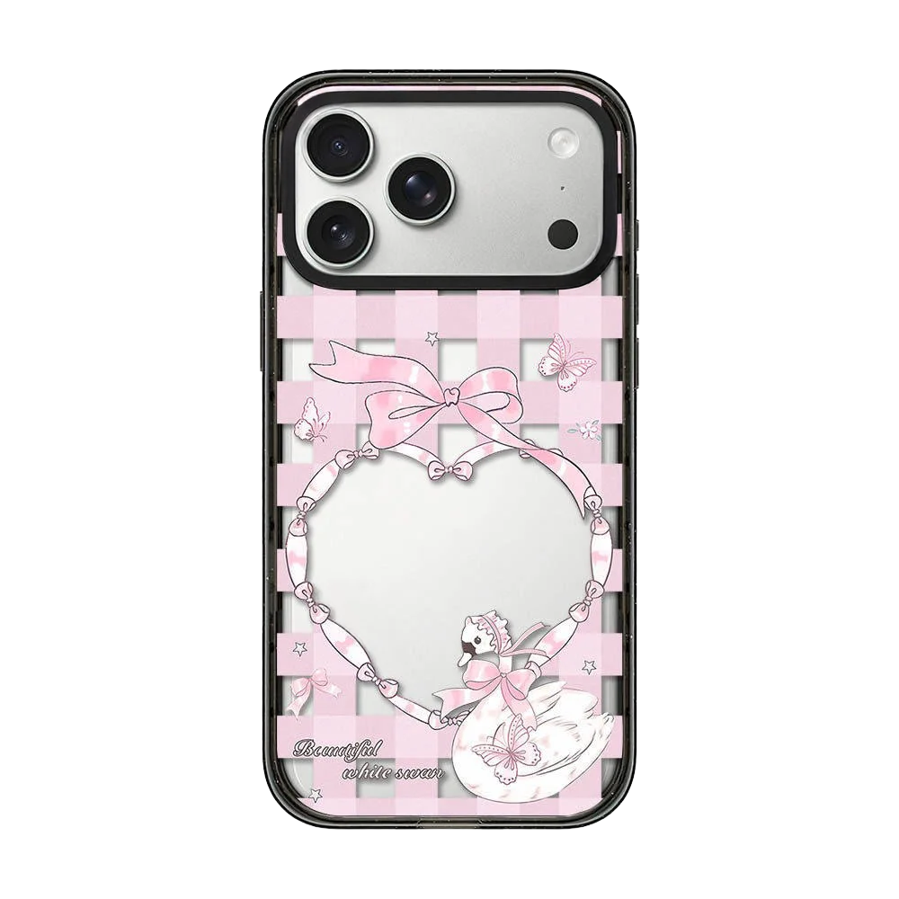 

6030668 Acrylic / Mirror Magnetic Case: Compatible with IPhone 17 16 15 14 13 12 Pro Max 17 Air
