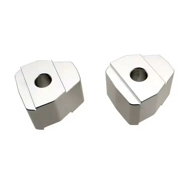 A60E-Motorcycle Handlebar Risers Handle Bar Clamp Extend Adapter Handlebar Risers For 700MT