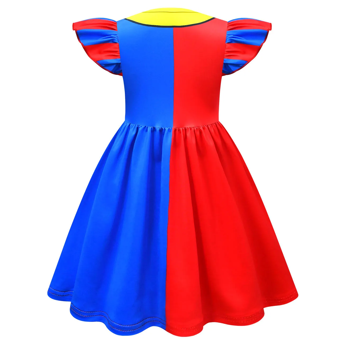 The Amazing Digital Circus Pomni Kids Cosplay Costume Girls Princess Dresses Children Halloween Cartoon Summer girls Dress 2024