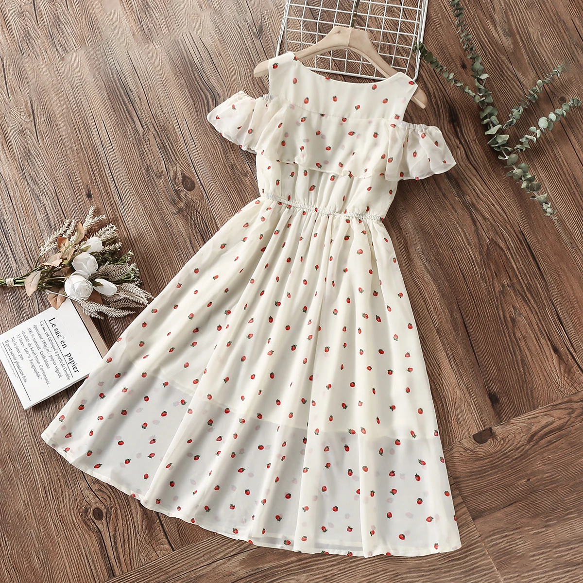 long dress polkadot ZAPAKA Women Black Summer Cocktail A Line Off The Shoulder White Polka Dots Dress with Slit, Black White Dot / US6 allowing for easy length Midi and short wedding dress Scottsdale 6 Drawer Double Color:#18-Dusty Rose