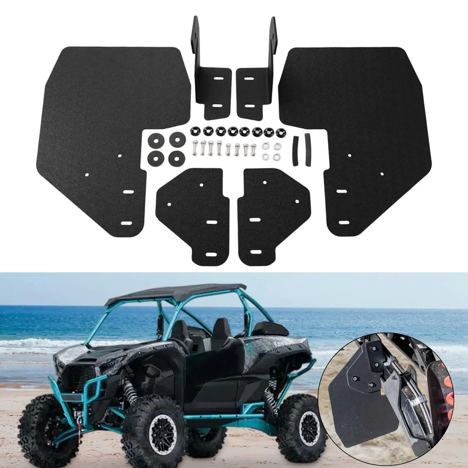 Achterste draagarmbeschermers Professioneel Hoge prestaties Eenvoudig te installeren