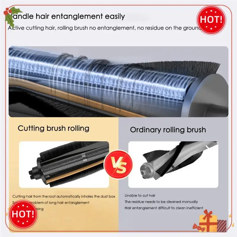 

ABLE-Tricut Brush Strip Set Fordreame X30 X40 L40 Ultra Xiaomi X20 Pro / X20 Max / X10+ / X20+ Roller Brush Replacement Parts