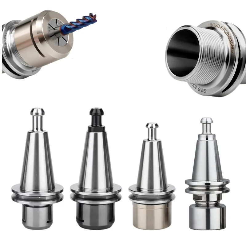 Machine de gravure de précision porte-outil CNC ISO10 T11 ISO20 ISO25 porte-outil en acier inoxydable ER11 ER16 ER20 SK10 outil de mandrin CNC