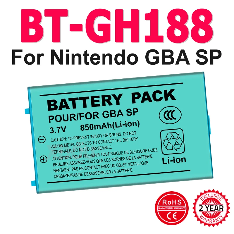3.7V 1000Mah BT-GH1…