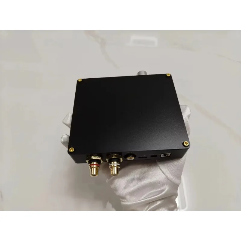 JingYueSi Audio Top R2R V4 TCXO Temperature Compensated Crystal Oscillator 4625-2 Op Supports RCA, 3.5, 4.4 Output Small Tail