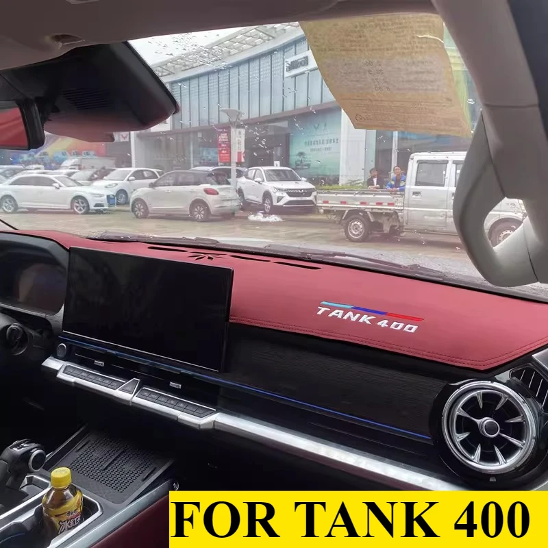 

FOR TANK 400 Car Dashboard Protective Mat Shade Cushion Pad Carpet Mat Cover Auto Sun Shade Heat Insulation Dash Mat