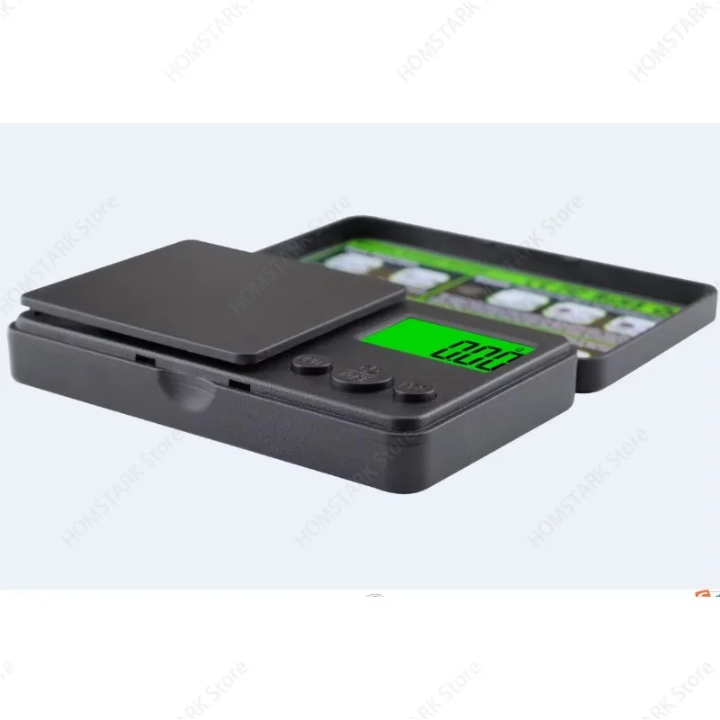 High‑Precision Mini Digital Jewelry Scale, Household Gram Weighing Scale Max 500g Capacity Portable Electronic Weighing Tool