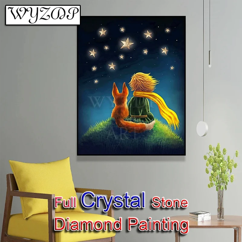 5D Diy 100%Crystal Diamond Painting Boy and Dog Full Square Diamond Embroidery Cross Stitch Diamond Art Crystal Home Decor231212