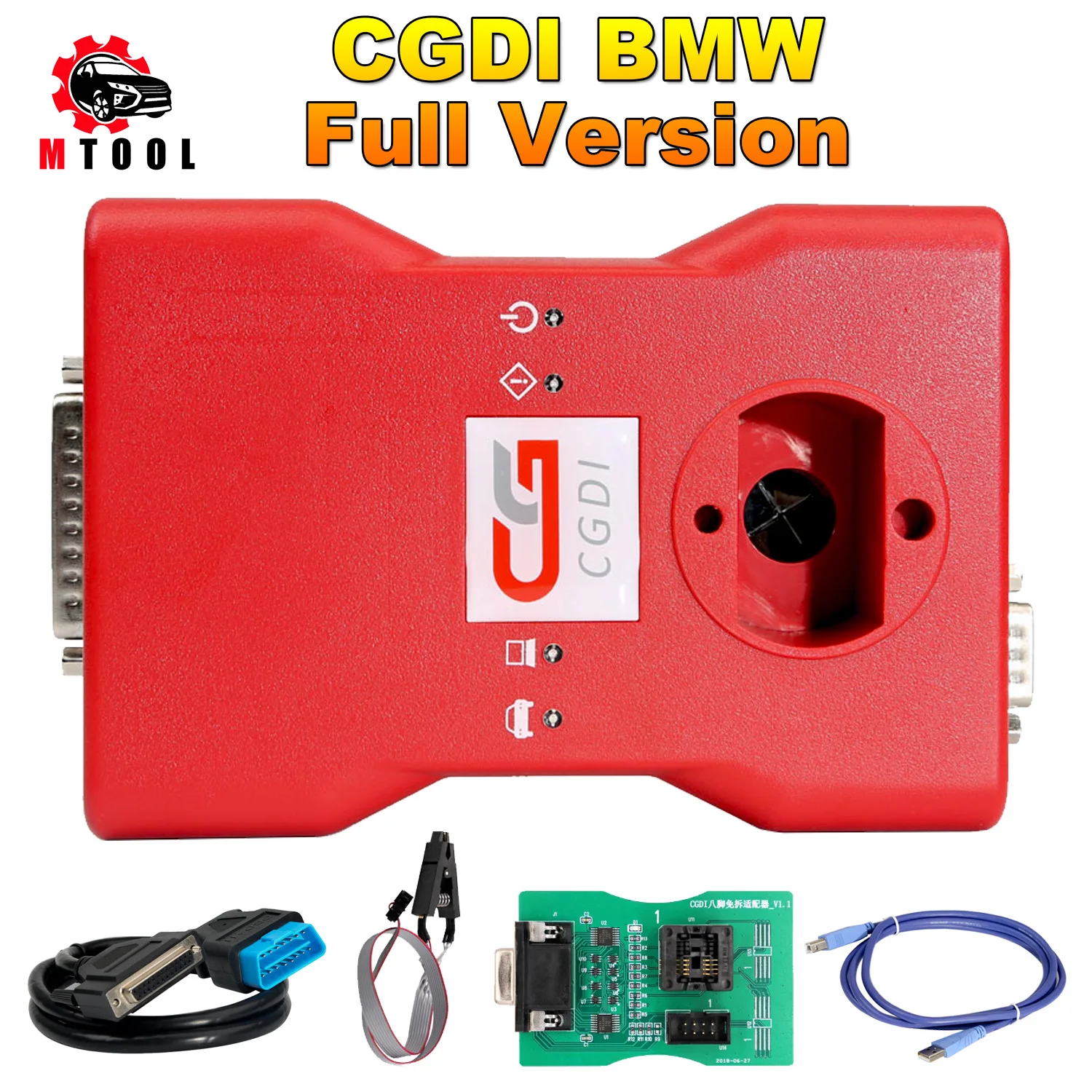 

CGDI Prog for BMW MSV80 Auto key programmer + Diagnosis tool+ IMMO Security 3 in 1 Add for BMW FEM / EDC Function Full Version