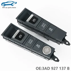 3AD927137B Center Console Handbrake Button Engine ESP EBP Start Stop Switch For VW Passat B7 CC 3AD 927 137A Left Steering Wheel