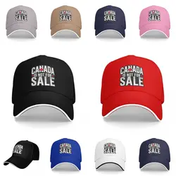 Canada Is Not For Sale Baseball Cap Unisex-Teens Custom DIY Trucker Hat Summer Casual Hiking Fishing Breathable Snapback Cap