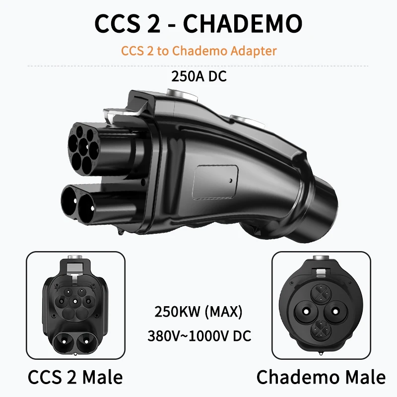 CCS2 to Chademo 250A