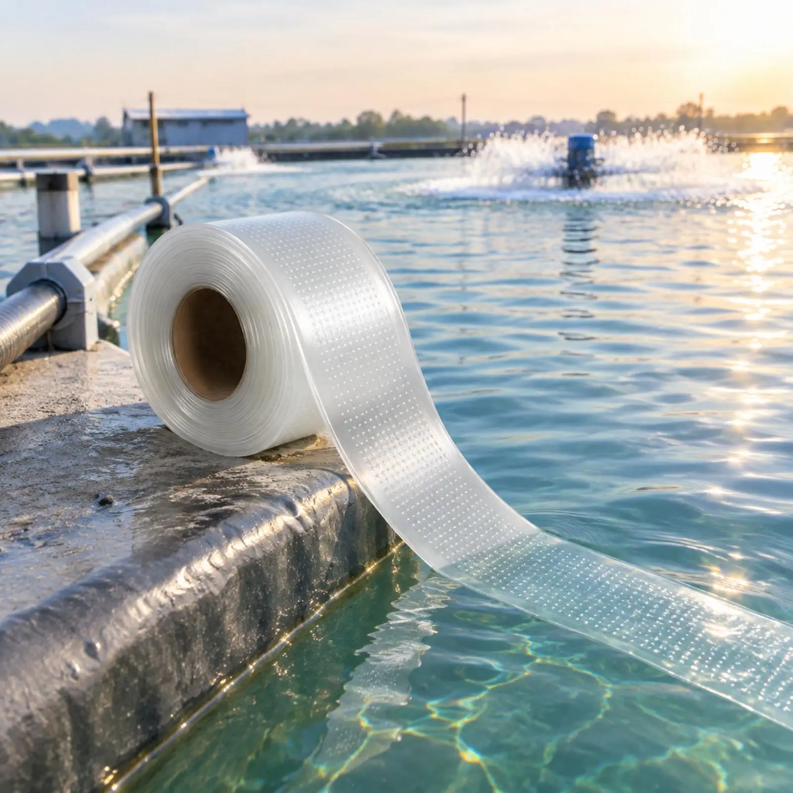 Aerator Hose Flexible Perforated Aeration Hose with Fine Openings for Water Oxygenation Systems, Wastewater Treatment