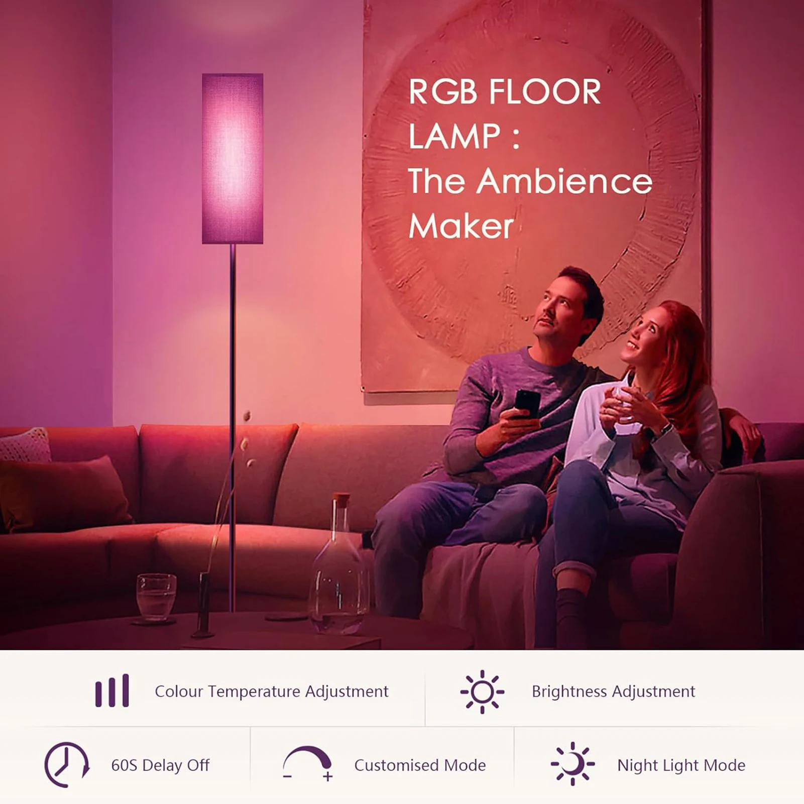 

Bedroom Floor Lamp Modern Floor Lamp Modern Floor Lamp Standing Tall Light Foot For Bedroom Living Room Study Room
