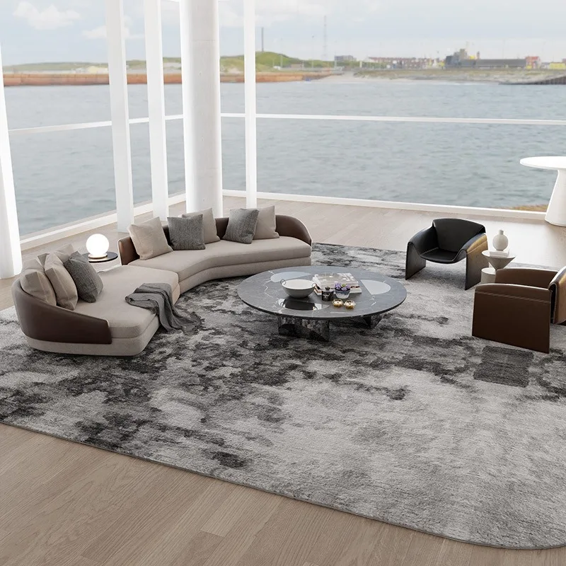 Sofa living room villa large apartment designer special-shaped corner sofa