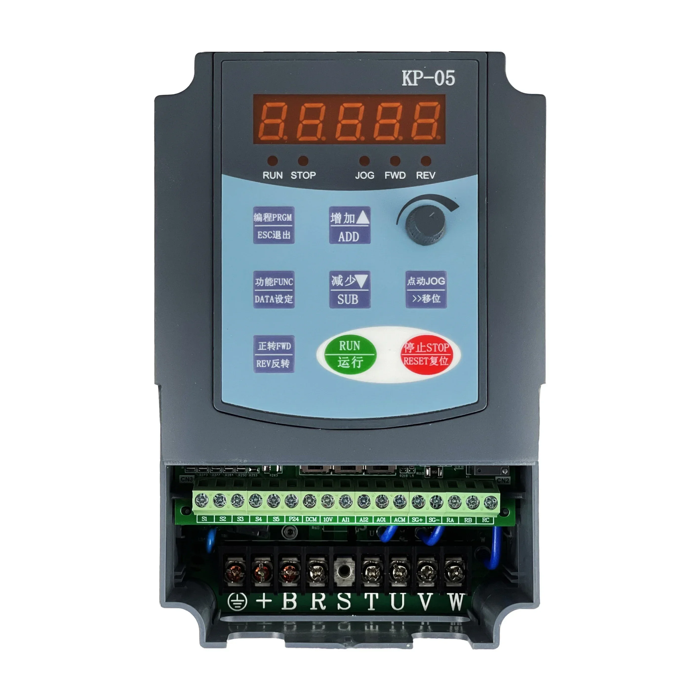 aikon 220V Single Phase to 380V 3 Phase Converter 5.5KW 7.5KW variable frequency drive 50hz 60hz VFD