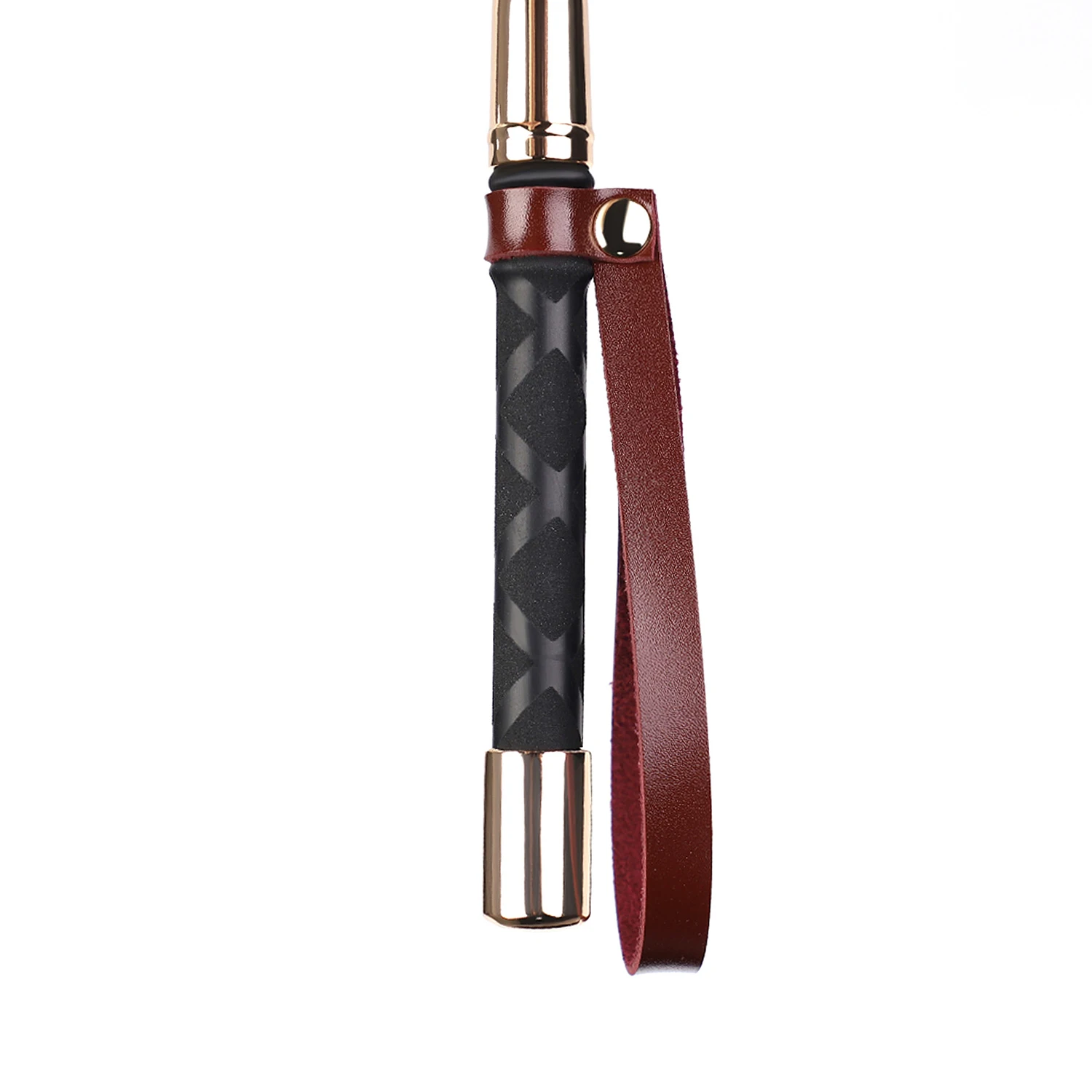 بو الجلود ركوب الحصان سوط ، عالية الجودة ، النبيذ الأحمر ، المحاصيل الفروسية ، المحاصيل