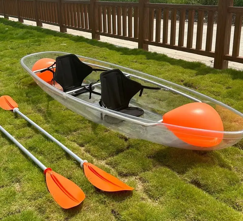 Crystal Clear 3m Clear Canoe 2 Person 6mm By Factory Direct For Sightseeing
