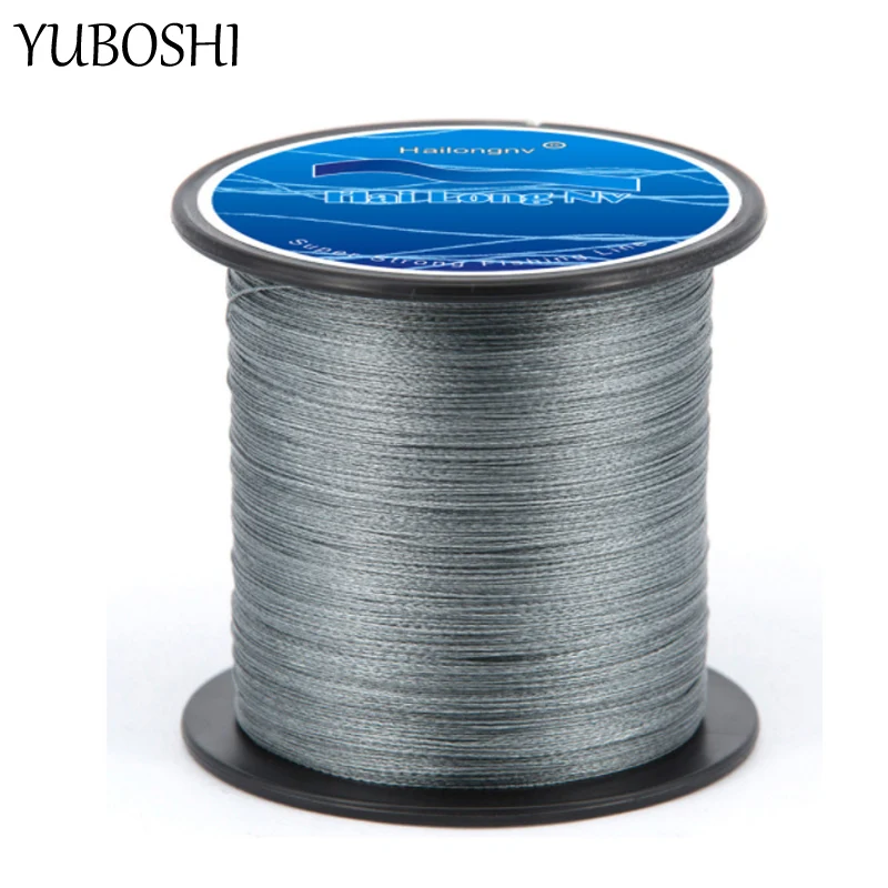 

Newest 4 Strands Braided PE Multifilament Line 1000M Saltwater 3.6kg-36kg Wear-resistant Fishing Line Tackle