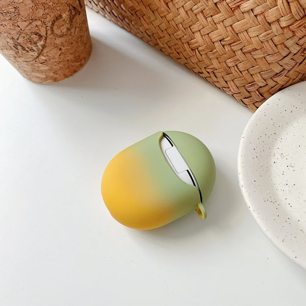 Custodia protettiva per cuffie Wireless antigraffio per PC rigido a doppio colore sfumato opaco per Google Pixel Buds 2