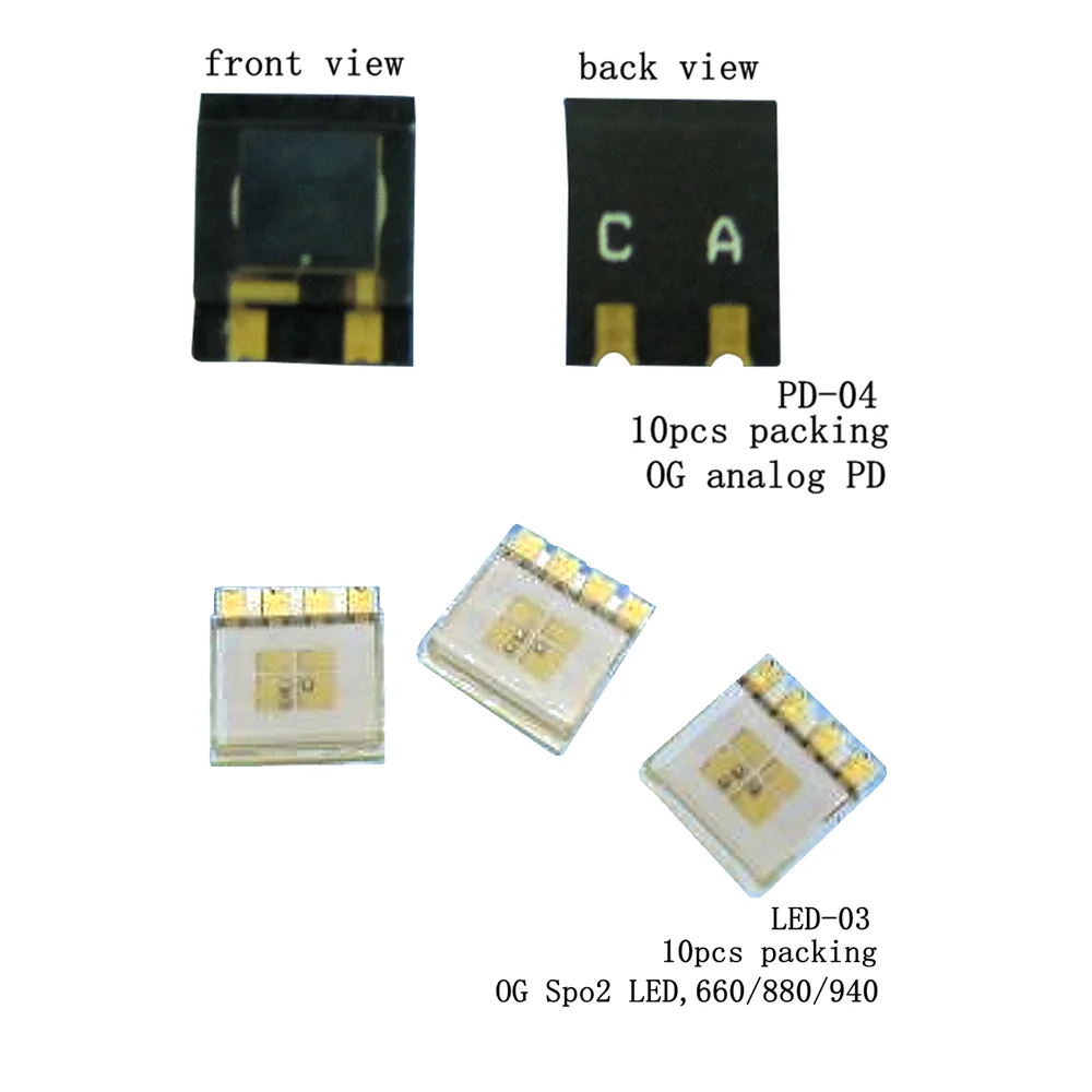 

OG reusable spo2 oxygen sensor LED 660/880/940 with photo detector