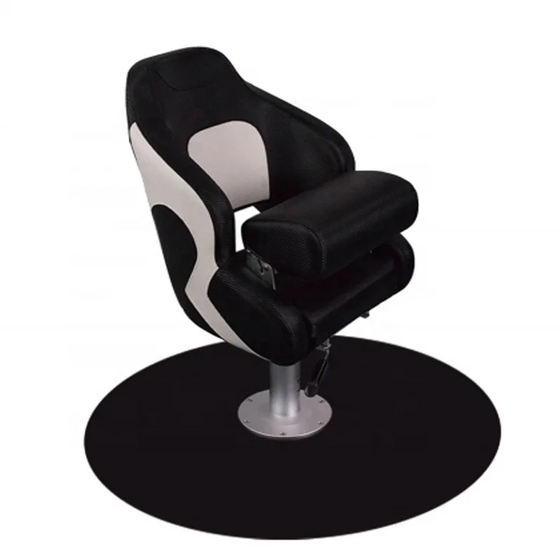 

FEITINE Marine Grade Vinyl Swivel Folding Comfortable Deluxe Captain Chair Boat Seat