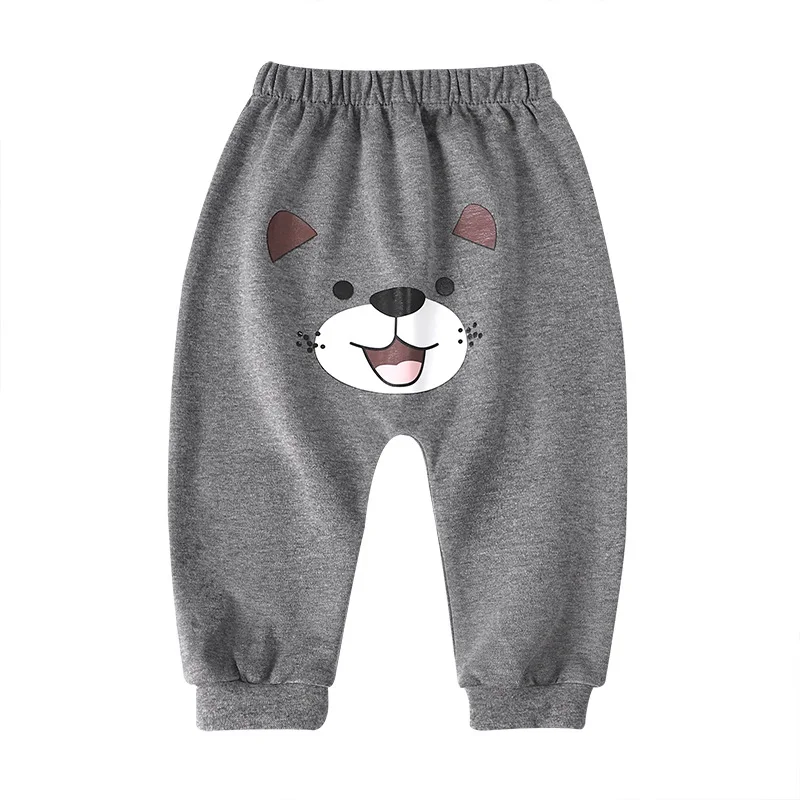 2026 Fashion Baby Pants Big PP Newborn Boys Girls Harem Pants Cotton Infant Toddler Trousers Long Autumn Baby Clothing
