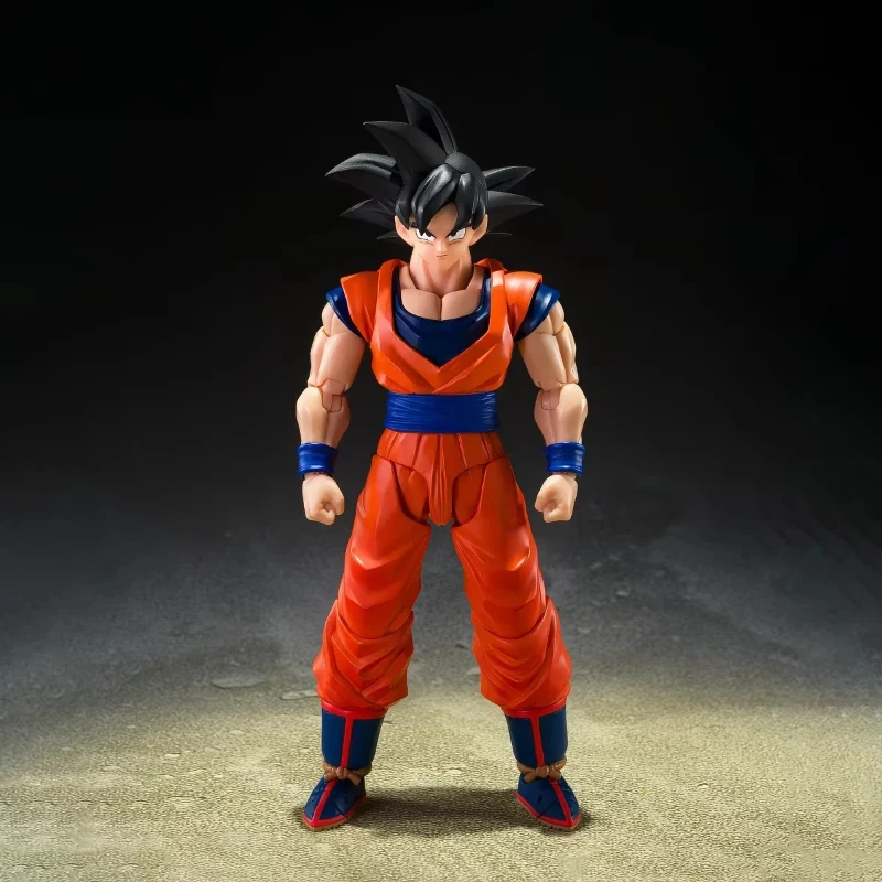 Bandai In Spot S H Figuarts Dragon Ball Son Goku The Kind Hearted Saiyan Anime Action Finished Model Toy Gift Customized