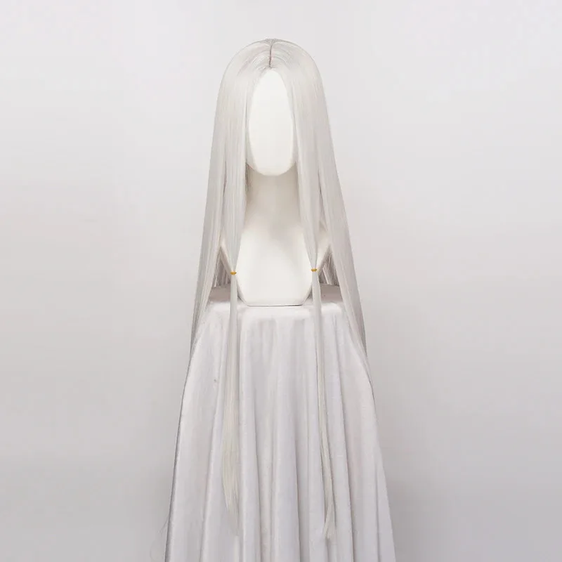 Zizi 2025 ccutoo الشعر الاصطناعية تأثيري الأخت الأكبر سنا العنكبوت 120 سنتيمتر الفضة الأبيض طويل الباروكات + غطاء شعر مستعار