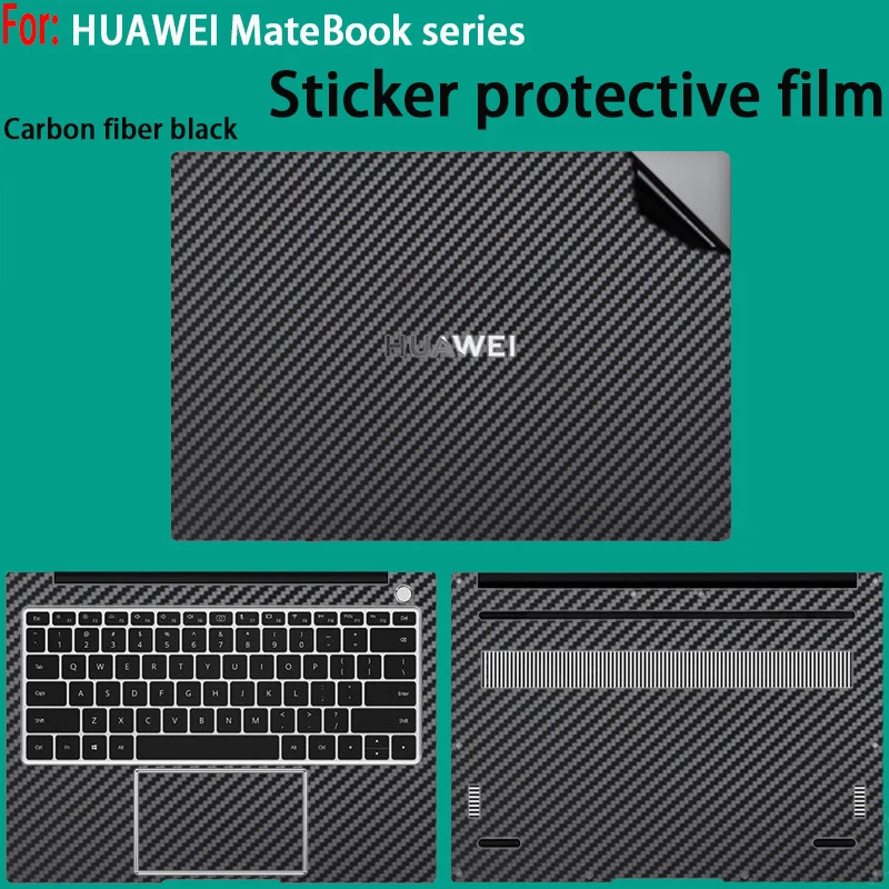 

Для нового HUAWEI MateBook X Pro 2025/2024/2023 наклейка защитная пленка D14/D16/D15 пленка для ноутбука 14/14s/EGo пленка для кожи фюзеляжа