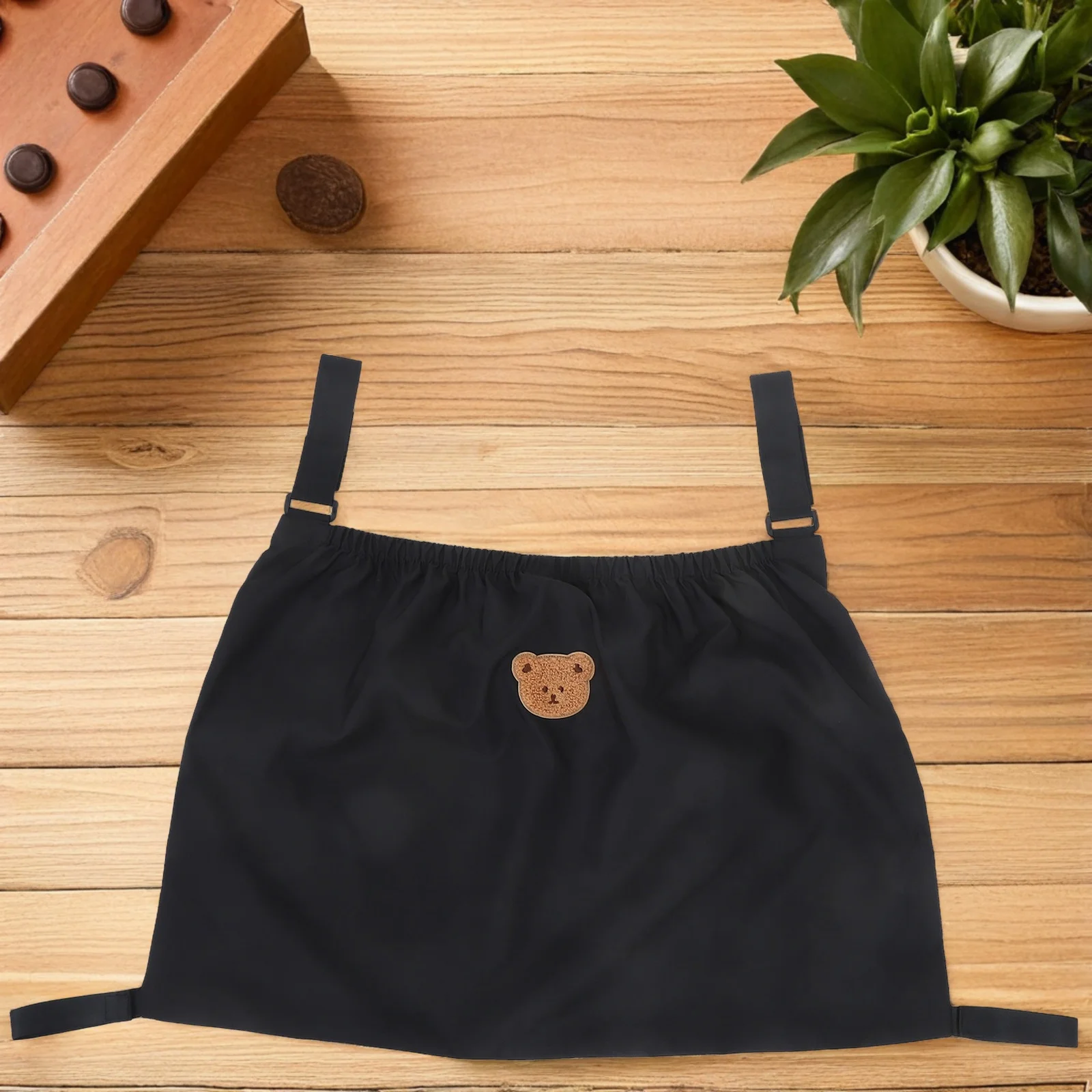 حقيبة عربة الأطفال، حقيبة تنظيم للتعليق، سعة كبيرة، تخزين الحفاضات، حامل معلق، عربة أطفال أساسية للسفر