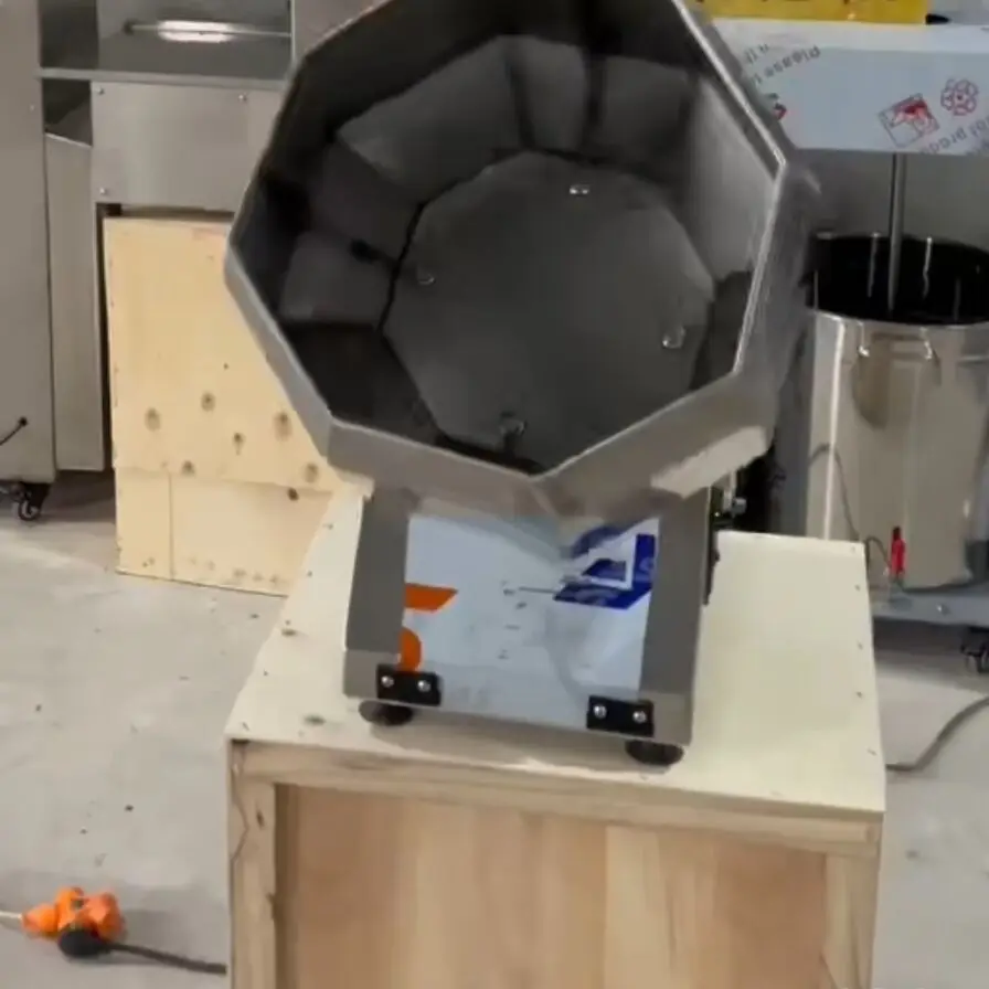 

Стакан для приправ, барабанный миксер, восьмиугольный миксер, машина для приправ для закусок, картофельные чипсы, слоеная еда