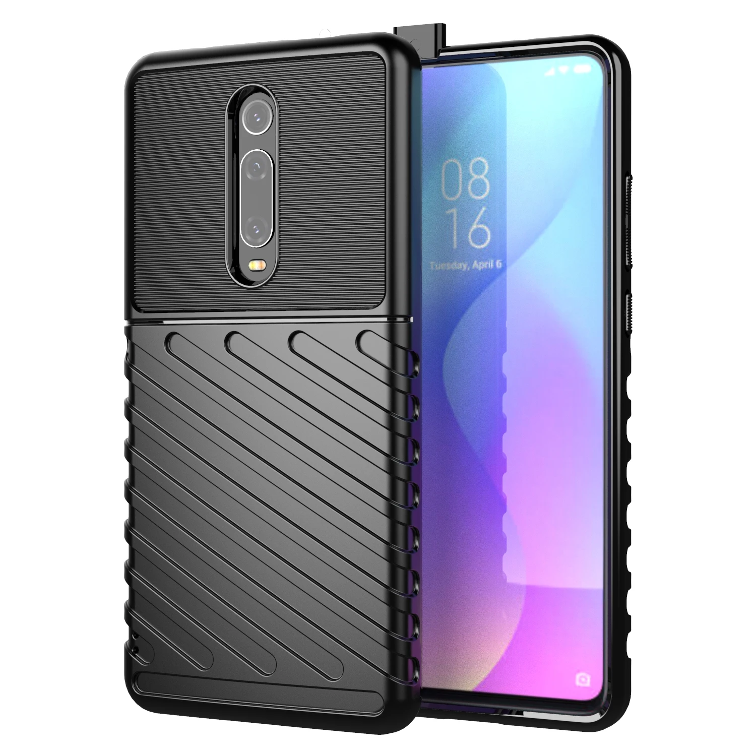 Soft Matte Cases For Xiaomi Redmi K20 Pro k20 Shockproof Thunder Back Cover for redmi k20 pro premium Fashion Mobile Shell