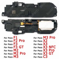 Buzzer Ringer For Xiaomi Pocophone Poco X3 NFC C3 F1 F2 Pro F3 GT M2 M3 Loudspeaker Sound Module Loud Speaker