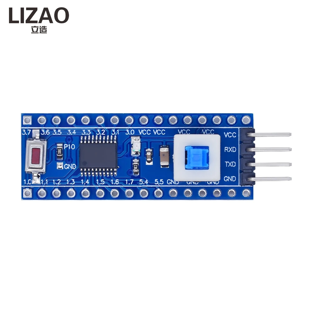 LIZAO STC15W408AS 51 MCU Minimum System Development Board TTSOP20 2.5-5.5V Core Learning Module