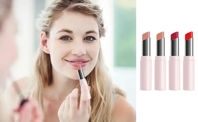 Rossetto idratante Matte Longwear Lip Stick Stain In Long-lasting colore altamente pigmentato tazza antiaderente senza Budge Non sbiadisce