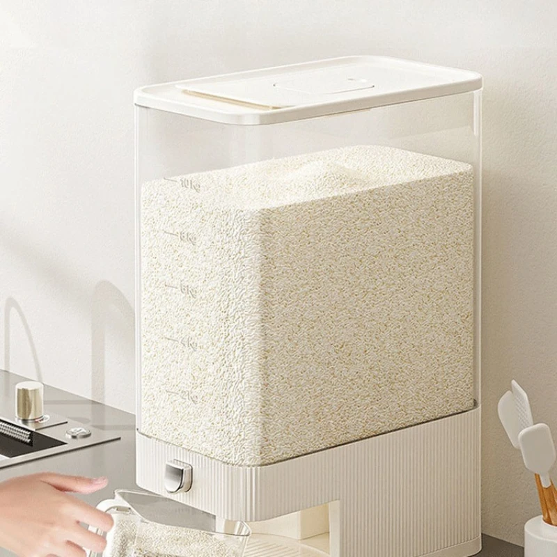 

Press the rice bucket, insect-proof and moisture-proof to seal the household.