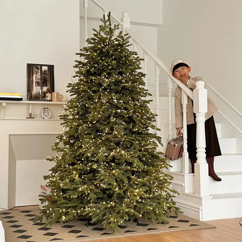 New all-PE floor-to-ceiling Christmas tree Christmas decorations