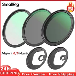 SmallRig 67mm Phone Filter HD CPL / Black Mist / Variable ND Filter, Adapter (M-Mount) for Smartphones iPhone,Huawei, Xiaomi