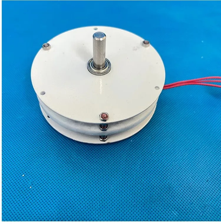 High Efficiency Double Rotor of Micro-disc Type High Torque Coreless Permanent Magnet Brushless Motor