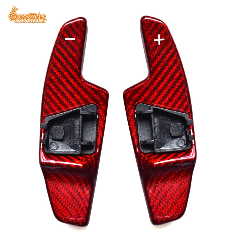 Compatible with Volkswagen Golf 8 MK8 R GTI R Line Accessories Car Car Carbon Fiber Replacement Steering Wheel paddle shifters