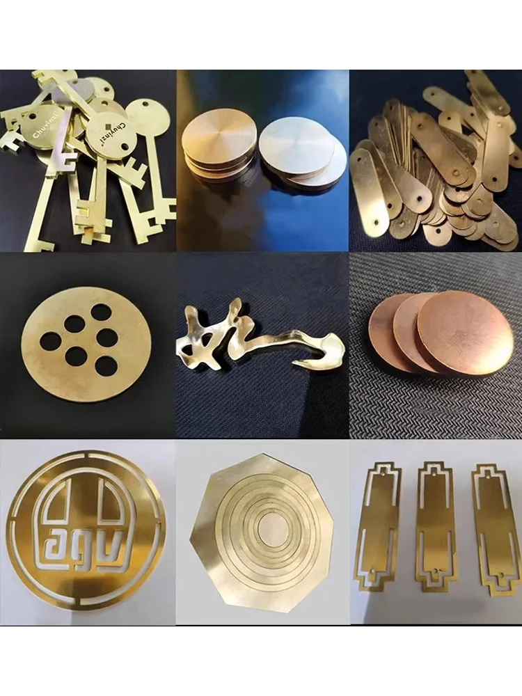 

Thick 0.8-6.0mm Diameter 10-200mm Brass Disc, H62 Pure Copper Round Plate, Gasket & Machinery Parts for Precision Cutting
