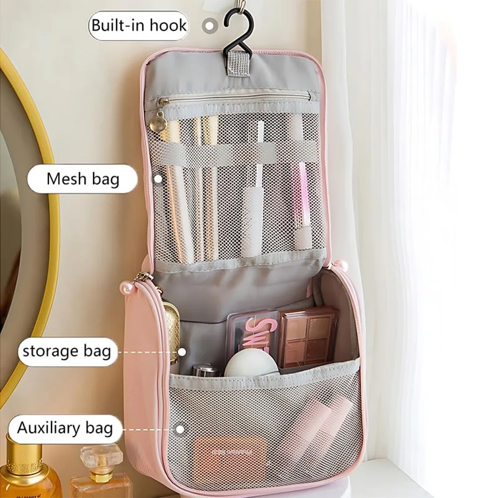 Косметичка в форме облака, подвесная многофункциональная портативная дорожная сумка для стирки, ручная сумка для хранения косметики A-DH