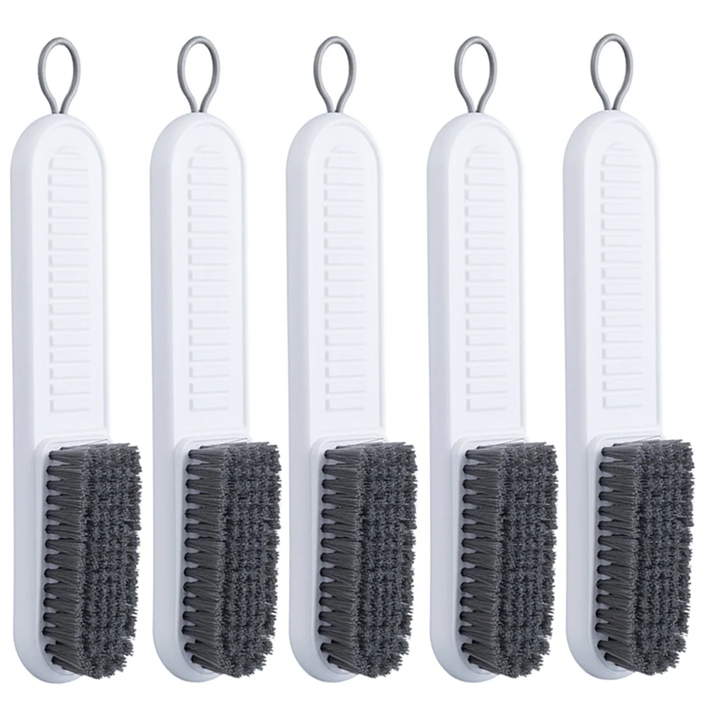 

5Pcs Brush Long Handle Comfortable Non Slip Grip Multipurpose Clothes Washing Laundry Cleaner for Home Kitchen Bar