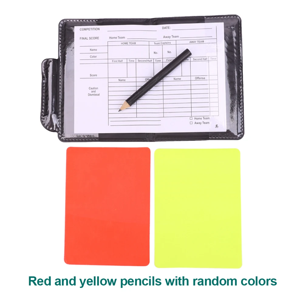 مجموعة حكم كرة القدم، علم حكم كرة القدم، بطاقات حكم كرة القدم، صافرة الحكم، أداة الحكم المفيدة للتدريب الرياضي #5